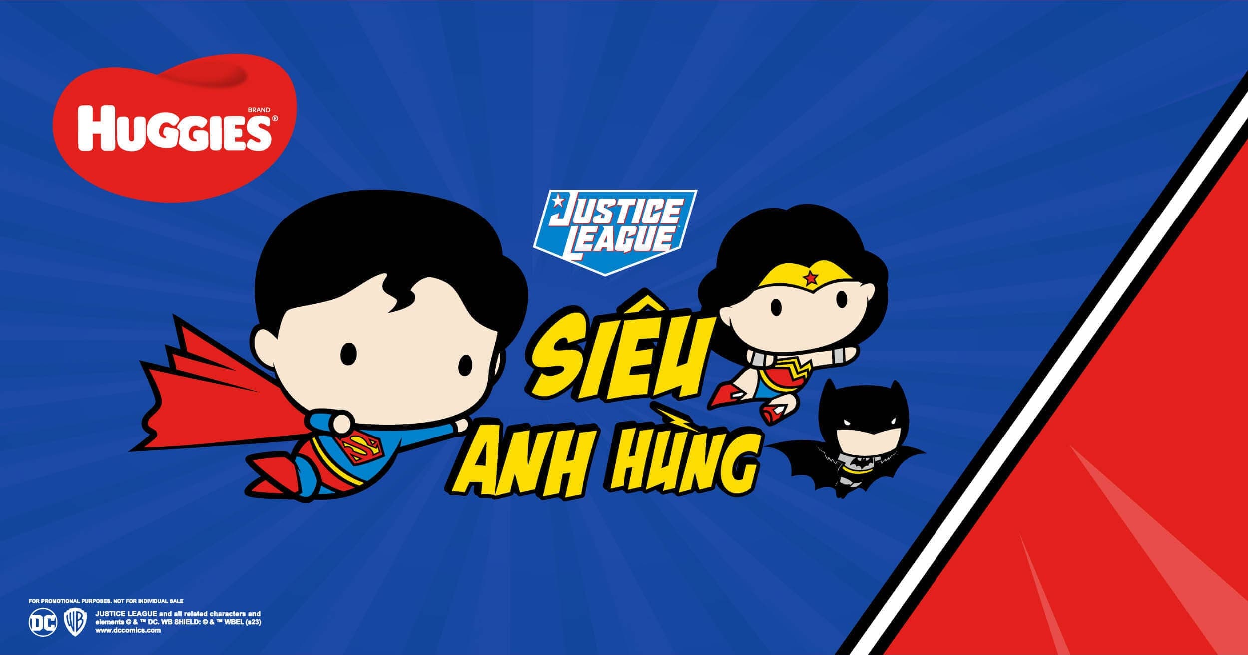Huggies - Justice League